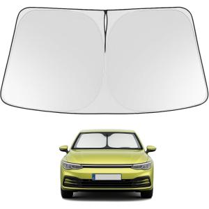 imageProadsy 2025 Upgrade Windshield Sun Shade Custom Fit 20102016 Mercedes Benz E Class Foldable Front Sunshade Protector Sun Visor Blocks UV Rays Keep Car CoolerVolkswagen VW Golf Mk8 20222026