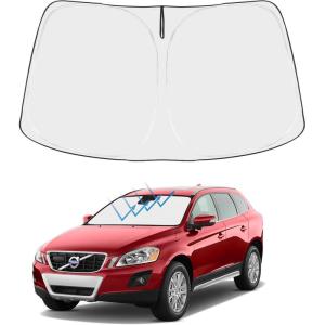 imageProadsy 2025 Upgrade Windshield Sun Shade Custom Fit 20102016 Mercedes Benz E Class Foldable Front Sunshade Protector Sun Visor Blocks UV Rays Keep Car CoolerVolvo XC60 20102017