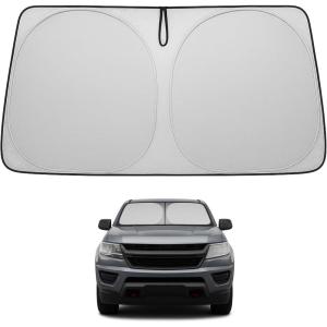 imageProadsy 2025 Upgrade Windshield Sun Shade Custom Fit 20102016 Mercedes Benz E Class Foldable Front Sunshade Protector Sun Visor Blocks UV Rays Keep Car CoolerChevrolet Colorado 20152022