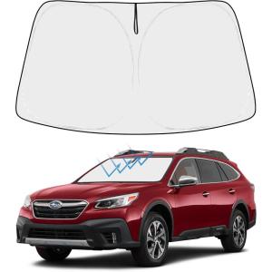 imageProadsy 2025 Upgrade Windshield Sun Shade Custom Fit 20102016 Mercedes Benz E Class Foldable Front Sunshade Protector Sun Visor Blocks UV Rays Keep Car CoolerSubaru Outback 20152019