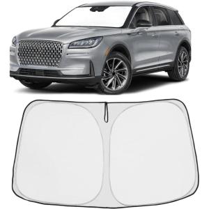 imageProadsy 2025 Upgrade Windshield Sun Shade Custom Fit 20102016 Mercedes Benz E Class Foldable Front Sunshade Protector Sun Visor Blocks UV Rays Keep Car CoolerLincoln Corsair 20202026