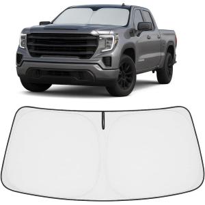 imageProadsy 2025 Upgrade Windshield Sun Shade Custom Fit 20102016 Mercedes Benz E Class Foldable Front Sunshade Protector Sun Visor Blocks UV Rays Keep Car CoolerGMC Sierra 20192026
