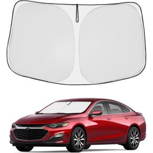 imageProadsy 2025 Upgrade Windshield Sun Shade Custom Fit 20102016 Mercedes Benz E Class Foldable Front Sunshade Protector Sun Visor Blocks UV Rays Keep Car CoolerChevrolet Malibu 20162024 2025