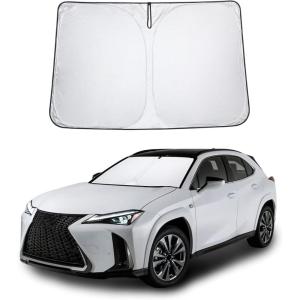 imageProadsy 2025 Upgrade Windshield Sun Shade Custom Fit 20102016 Mercedes Benz E Class Foldable Front Sunshade Protector Sun Visor Blocks UV Rays Keep Car CoolerLexus UX 20192026