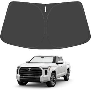 imageProadsy 2025 Upgrade Windshield Sun Shade Custom Fit 20102016 Mercedes Benz E Class Foldable Front Sunshade Protector Sun Visor Blocks UV Rays Keep Car CoolerTundra 20222026