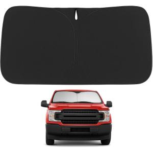 imageProadsy 2025 Upgrade Windshield Sun Shade Custom Fit 20102016 Mercedes Benz E Class Foldable Front Sunshade Protector Sun Visor Blocks UV Rays Keep Car CoolerFord F150 20152020