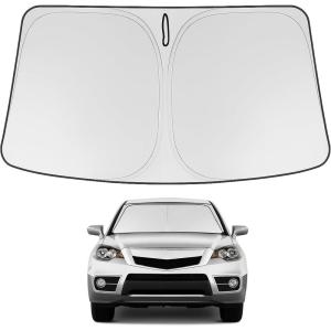 imageProadsy 2025 Upgrade Windshield Sun Shade Custom Fit 20102016 Mercedes Benz E Class Foldable Front Sunshade Protector Sun Visor Blocks UV Rays Keep Car CoolerRDX Acura RDX 20072012
