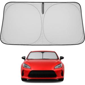 imageProadsy 2025 Upgrade Windshield Sun Shade Custom Fit 20102016 Mercedes Benz E Class Foldable Front Sunshade Protector Sun Visor Blocks UV Rays Keep Car CoolerToyota 86 20172021