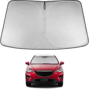 imageProadsy 2025 Upgrade Windshield Sun Shade Custom Fit 20102016 Mercedes Benz E Class Foldable Front Sunshade Protector Sun Visor Blocks UV Rays Keep Car CoolerMazda CX5 20132016