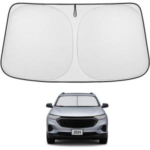 imageProadsy 2025 Upgrade Windshield Sun Shade Custom Fit 20102016 Mercedes Benz E Class Foldable Front Sunshade Protector Sun Visor Blocks UV Rays Keep Car CoolerChevrolet Equinox 20182026