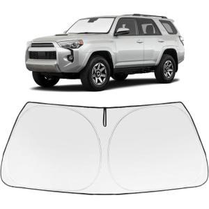 imageProadsy 2025 Upgrade Windshield Sun Shade Custom Fit 20102016 Mercedes Benz E Class Foldable Front Sunshade Protector Sun Visor Blocks UV Rays Keep Car CoolerToyota 4Runner 20102025 2026